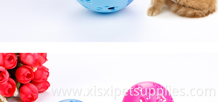 Different Colours Tinkle 5cm Bell Bal Plastic Lovely Cheap Cat and Dog Toy Ball